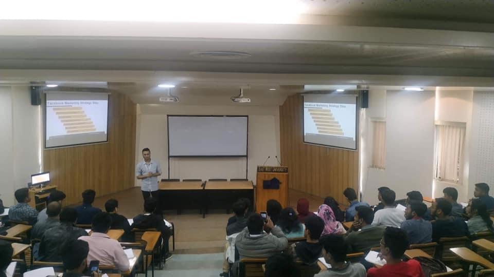 Workshop with East West University